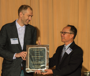 Anton Ovchinnikov receives prestigious international sustainability award